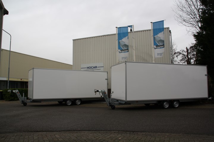 Maatwerk 2 gesloten wagens