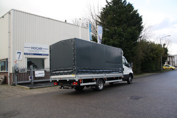 Bakopbouw Iveco chassis incl. huif