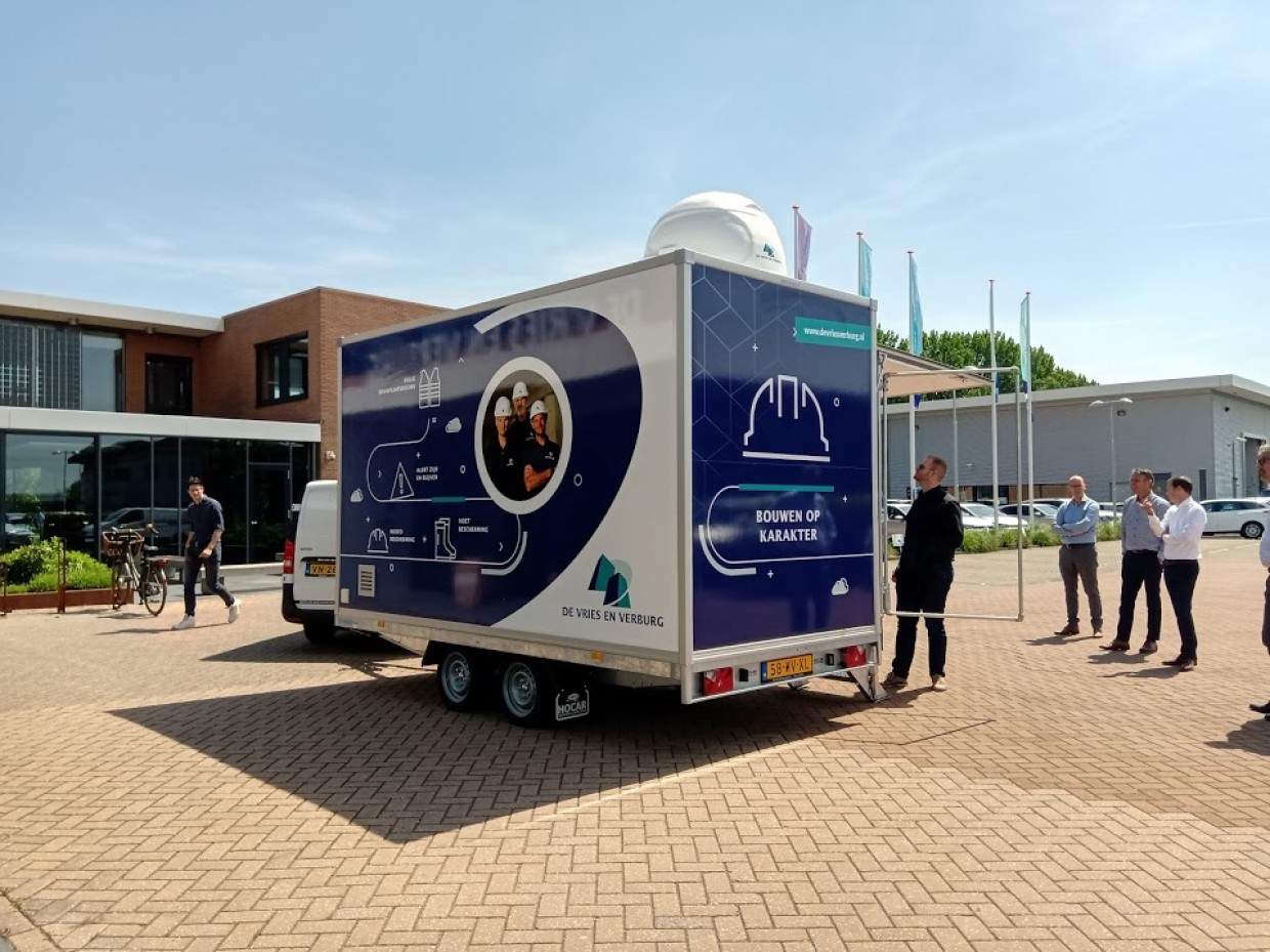 Veiligheids/Promotie aanhangwagen