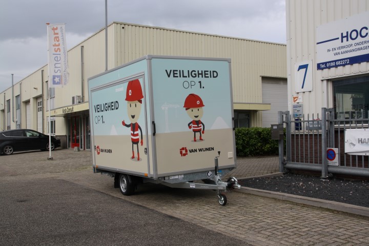 Veiligheids aanhangwagen