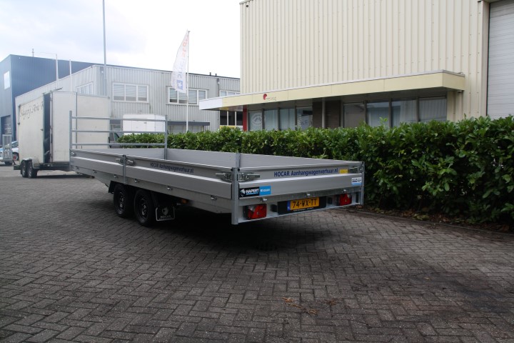 Plateauwagen 505x200cm 3500kg