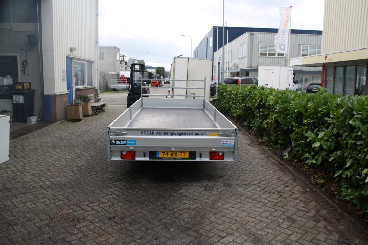 Plateauwagen 505x200cm 3500kg