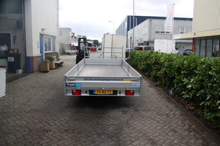 Plateauwagen 505x200cm 3500kg