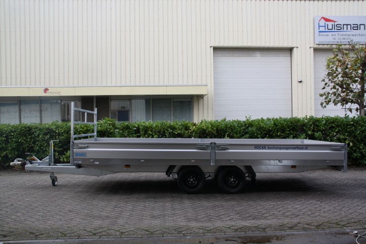 Plateauwagen 505x200cm 3500kg