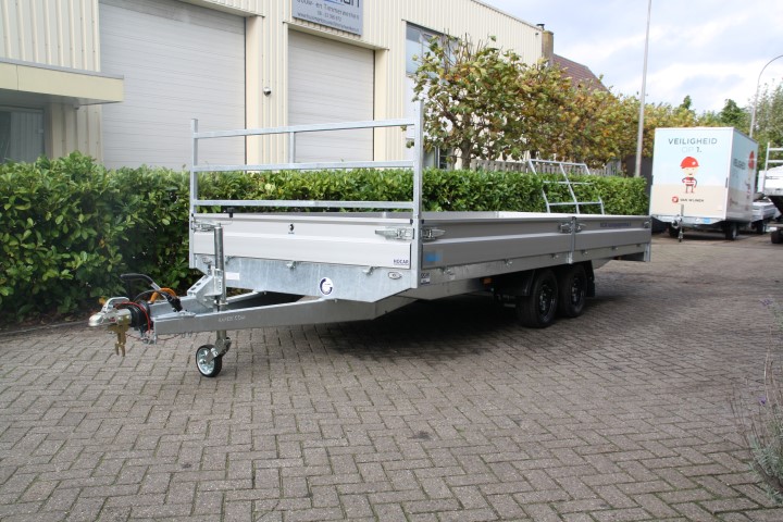 Plateauwagen 505x200cm 3500kg