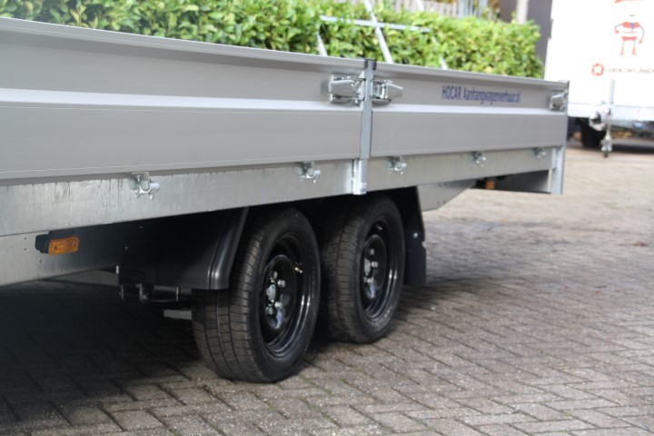 Plateauwagen 505x200cm 3500kg