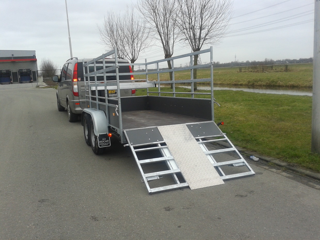 Tandemasser met stevige opbouw