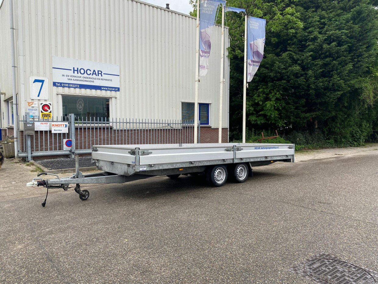 Plateauwagen 505x200cm 2700kg