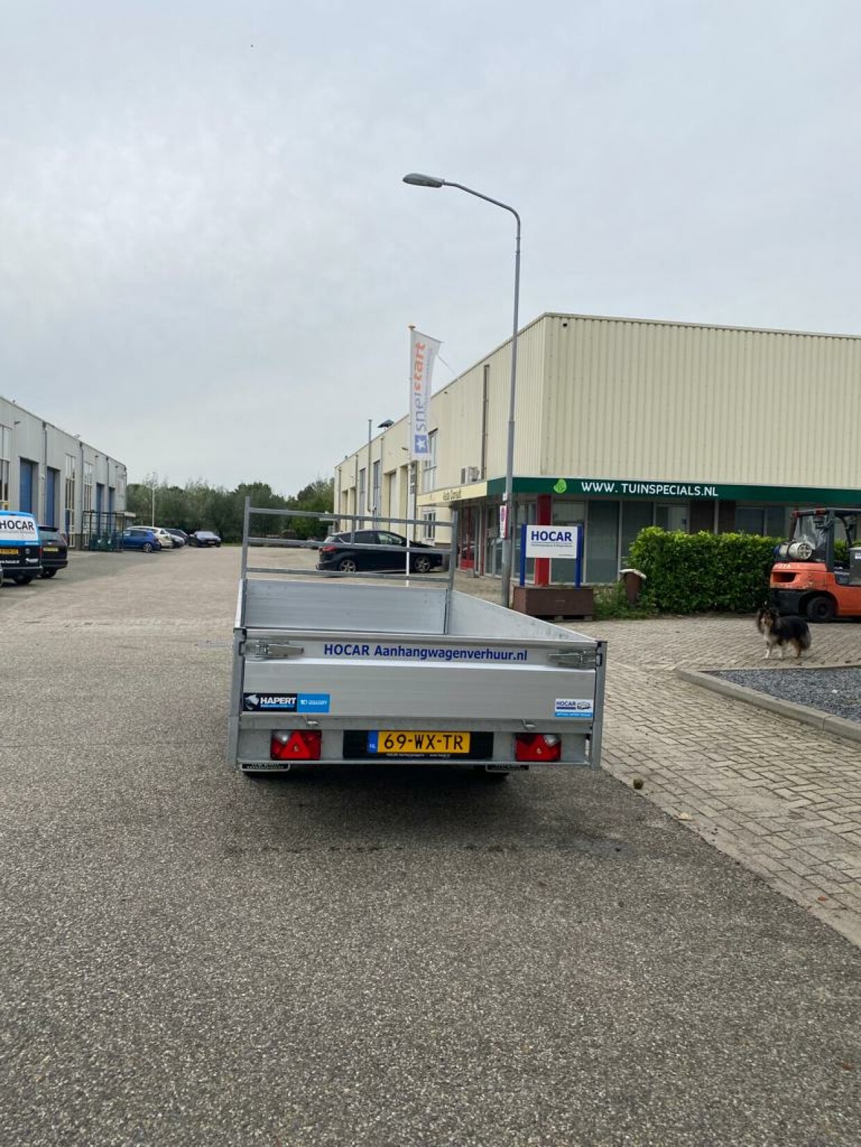 Plateauwagen 335x180cm 2700kg