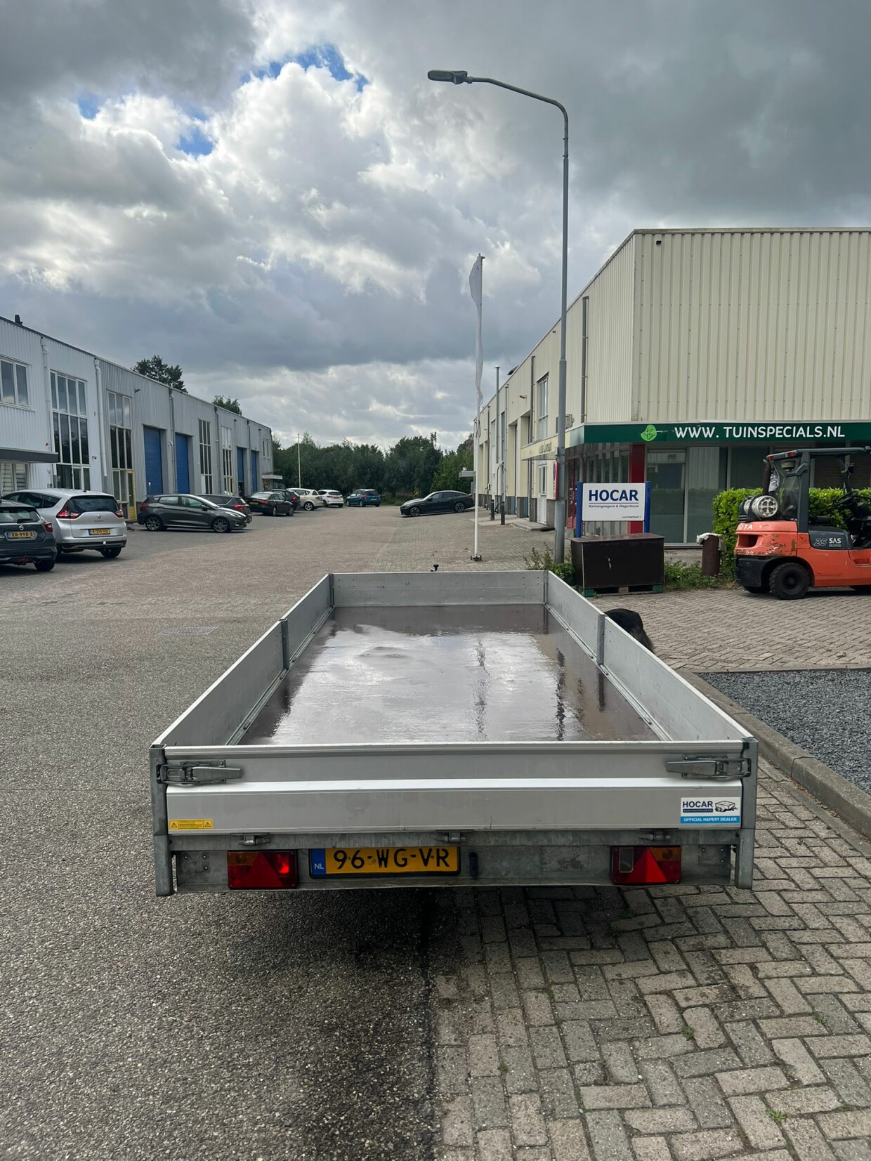 HAPERT Plateauwagen 505x200cm 2700kg
